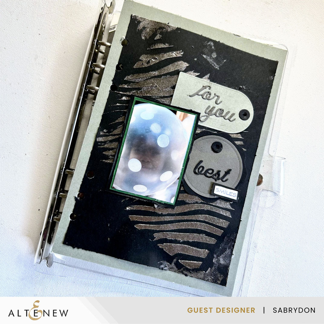 Altenew Best Wishes Tags Dies alt10870 for you