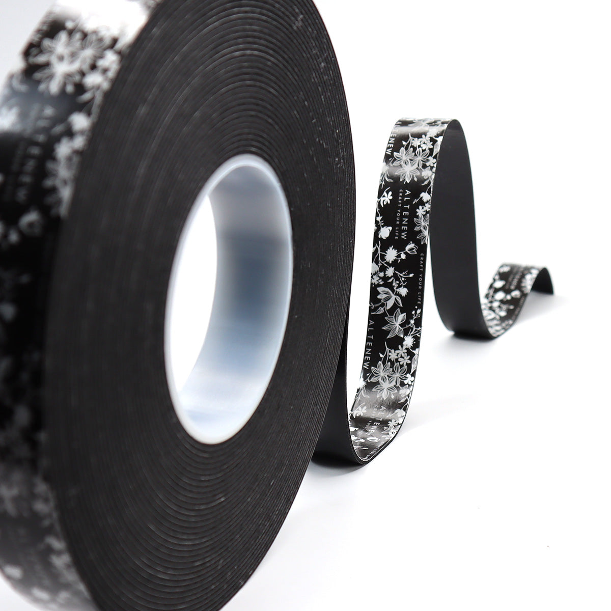 Altenew Black Instant Dimension Foam Tape 1/16 in x 1 in x 15m alt11276 image 1