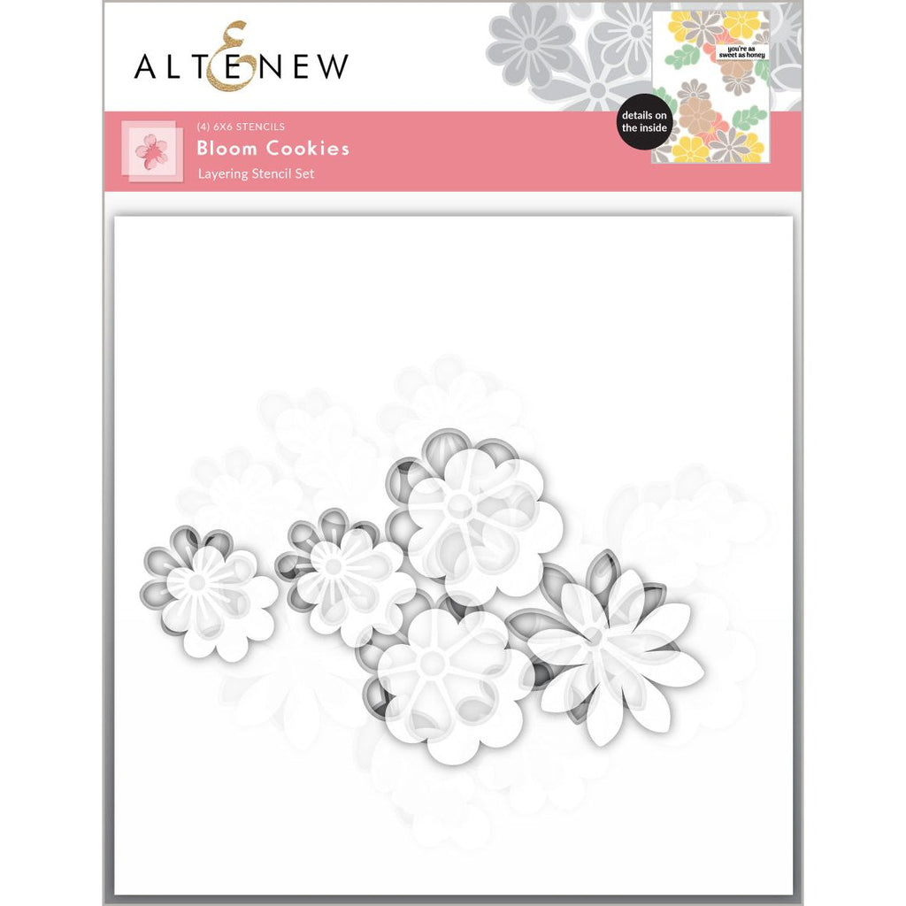 Altenew Bloom Cookies Layering Stencils alt10363