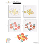 Altenew Bloom Cookies Layering Stencils alt10363 layering guide