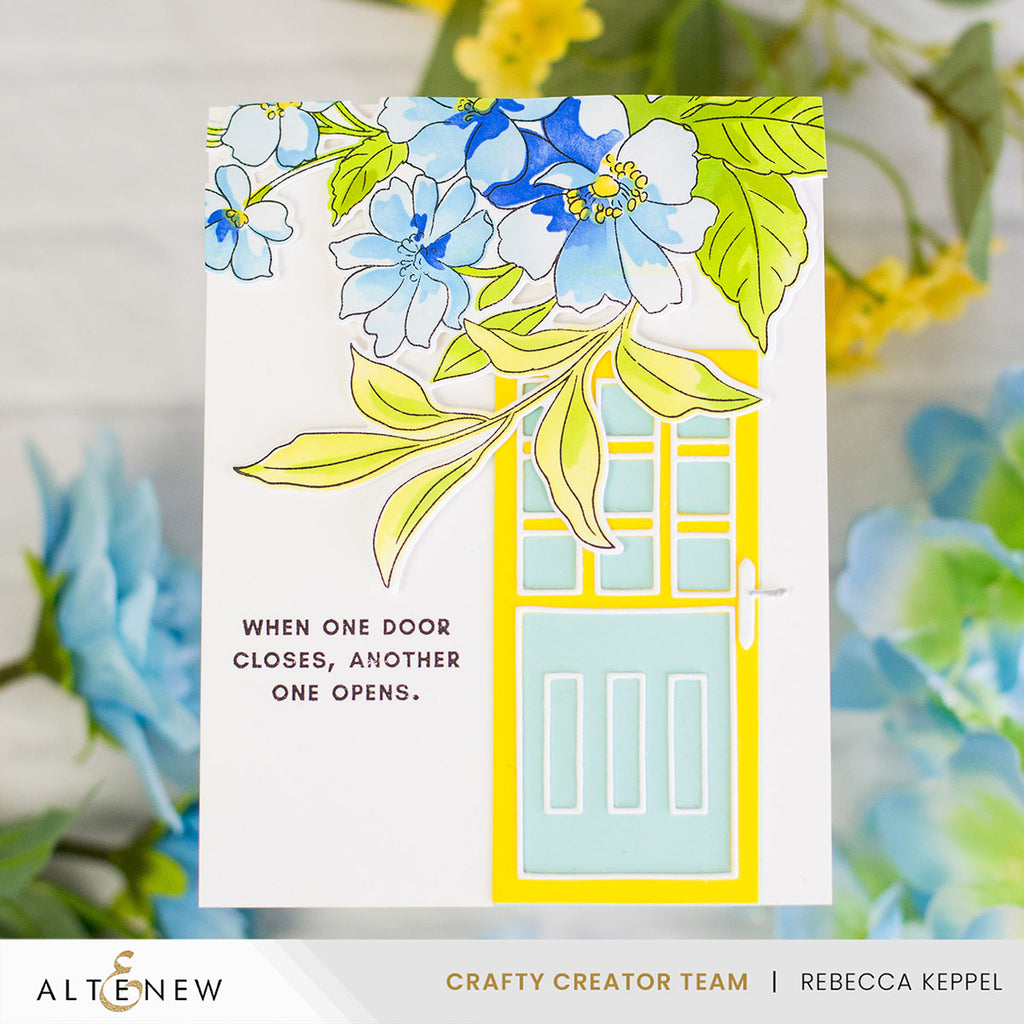 Altenew Blue Horizon Fresh Dye Ink Pad alt10123 open door