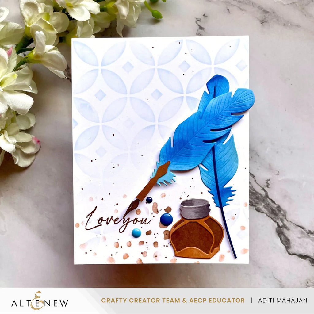 Altenew Blueberry Fresh Dye Ink Pad alt8738 love you