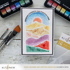 Altenew Bold Ember Watercolor Compact alt11081 positive vibes