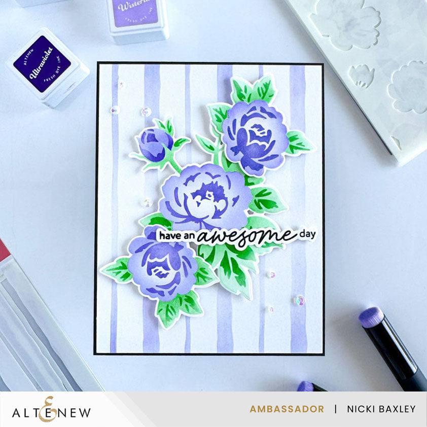 Altenew Botanical Plaid Dies alt11072 awesome