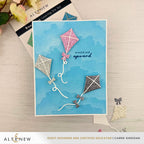 Altenew Breezy Day Layering Dies alt11249 glitter kites card