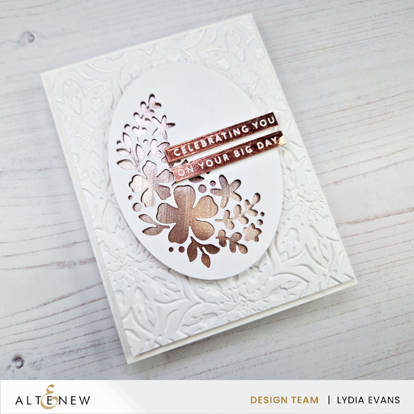 Altenew Brown Moonstone Shimmer Relief Paste alt8645 celebrate