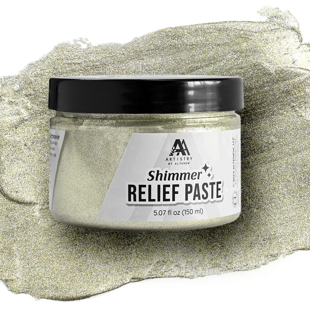 Altenew Brushed Pyrite Shimmer Relief Paste alt8497