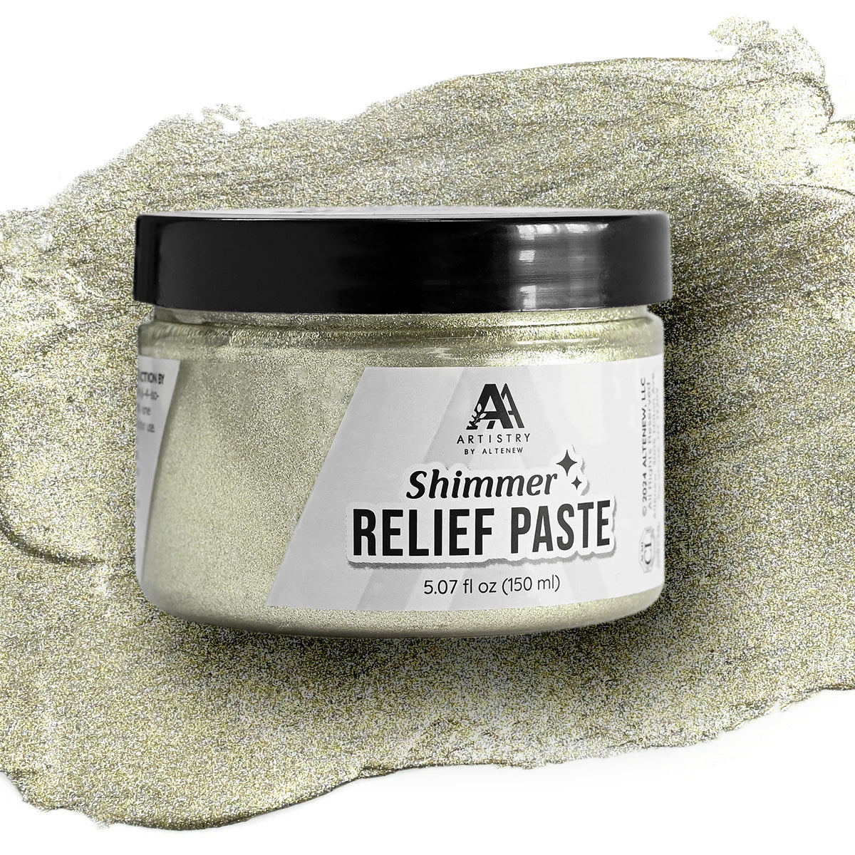 Altenew Brushed Pyrite Shimmer Relief Paste alt8497