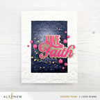 Altenew Bubblegum Dreams Enamel Dots alt10454 embossed