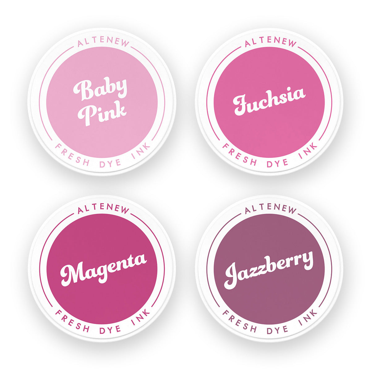 Altenew Bubblegum Dreams Fresh Dye Ink Pad Set