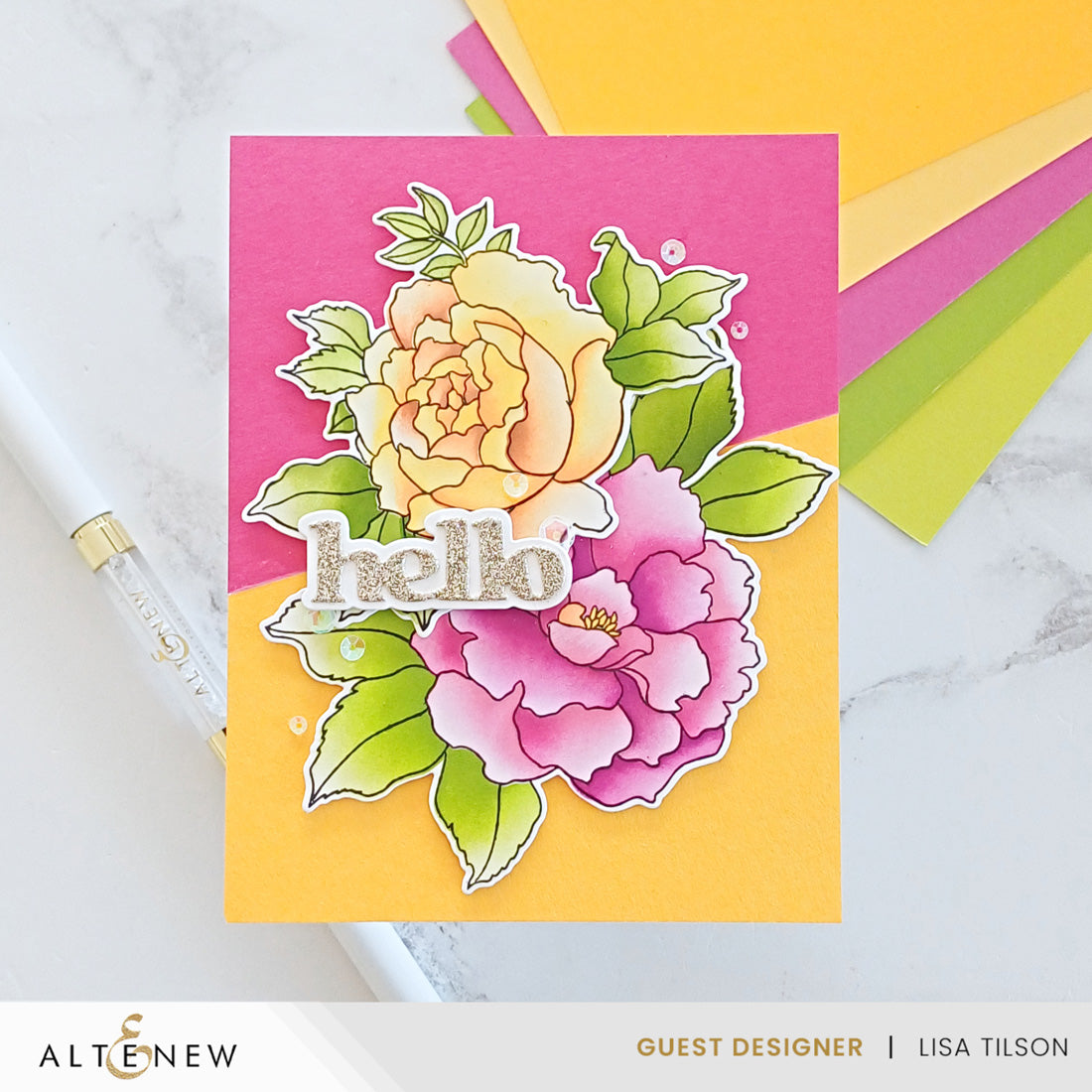Altenew Build-A-Garden Blossoming Trio Add-On Dies alt11448