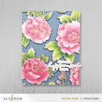 Altenew Build-A-Garden Blossoming Trio and Add-on Die Set happiness for you card