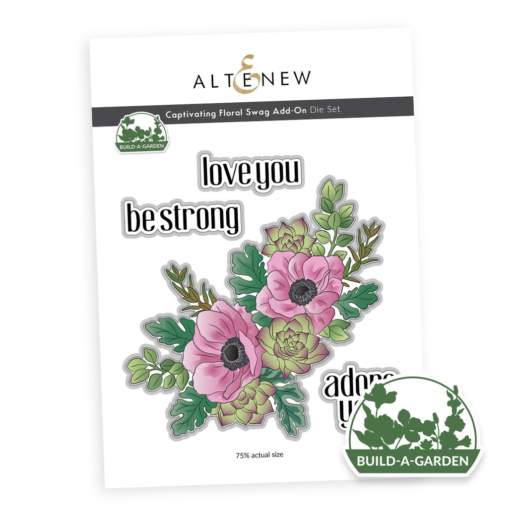 Altenew Build-A-Garden Captivating Floral Swag Add-on Dies alt10894