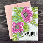 Altenew Build-A-Garden Captivating Floral Swag Add-on Dies alt10894 love you | color-code:ALT01