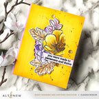 Altenew Build-A-Garden Captivating Floral Swag Add-on Dies alt10894 yellow