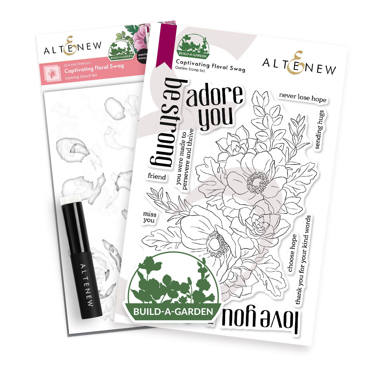 Altenew Build-A-Garden Captivating Floral Swag alt10893bn