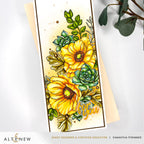 Altenew Build-A-Garden Captivating Floral Swag alt10893bn yellow