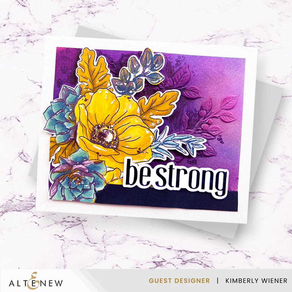 Altenew Build-A-Garden Captivating Floral Swag and Add-on Die Set be strong