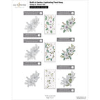 Altenew Build-A-Garden Captivating Floral Swag and Add-on Die Set layering guide