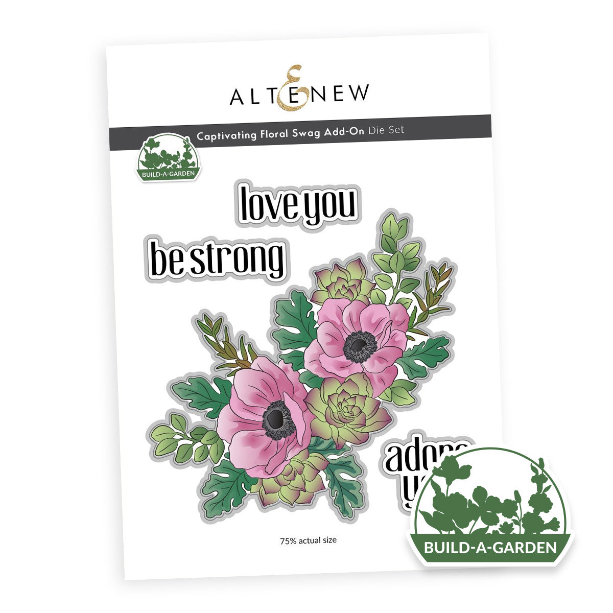 Altenew Build-A-Garden Captivating Floral Swag and Add-on Die Set product image 2