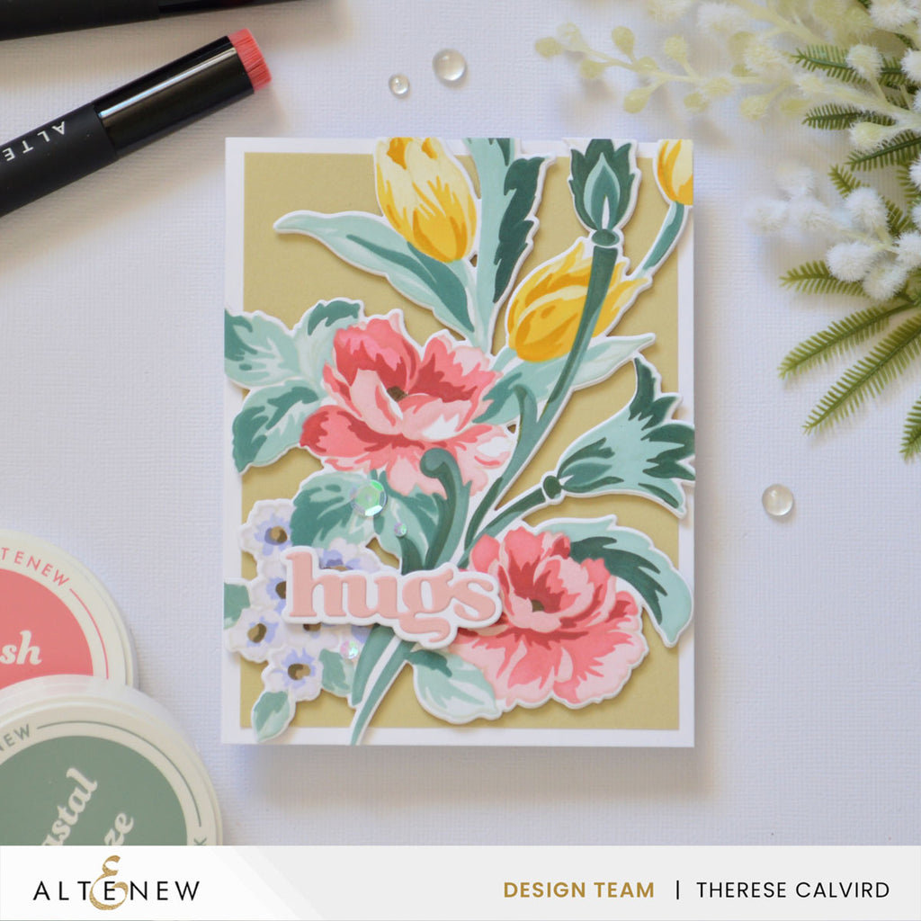 Altenew Build-A-Garden Flourished Flora Add-On Dies alt11327 hugs
