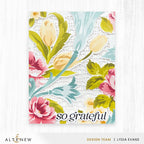 Altenew Build-A-Garden Flourished Flora Add-On Dies alt11327 so grateful