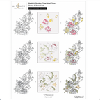 Altenew Build-A-Garden Flourished Flora alt11326bn layering guide 2