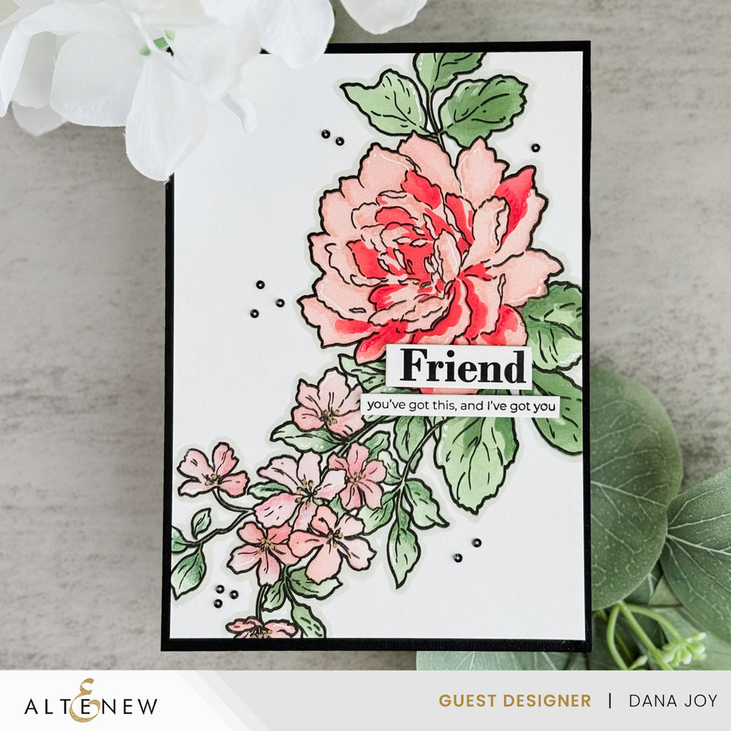 Altenew Build-A-Garden Garland Grace and Add-on Die Set friend