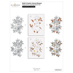 Altenew Build-A-Garden Harvest Bouquet Set alt11558bn layering guide 3