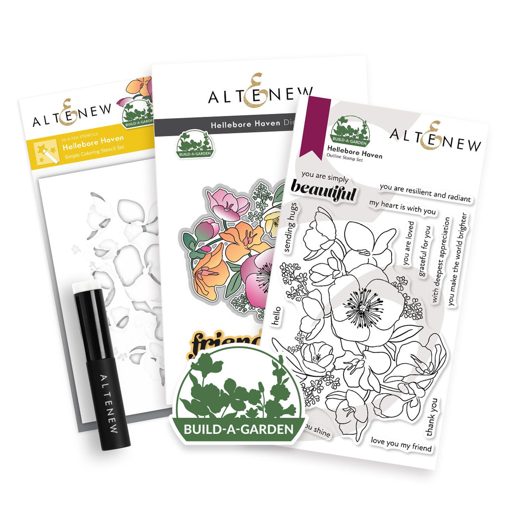 Altenew Build-A-Garden Hellebore Haven Set alt11130bn