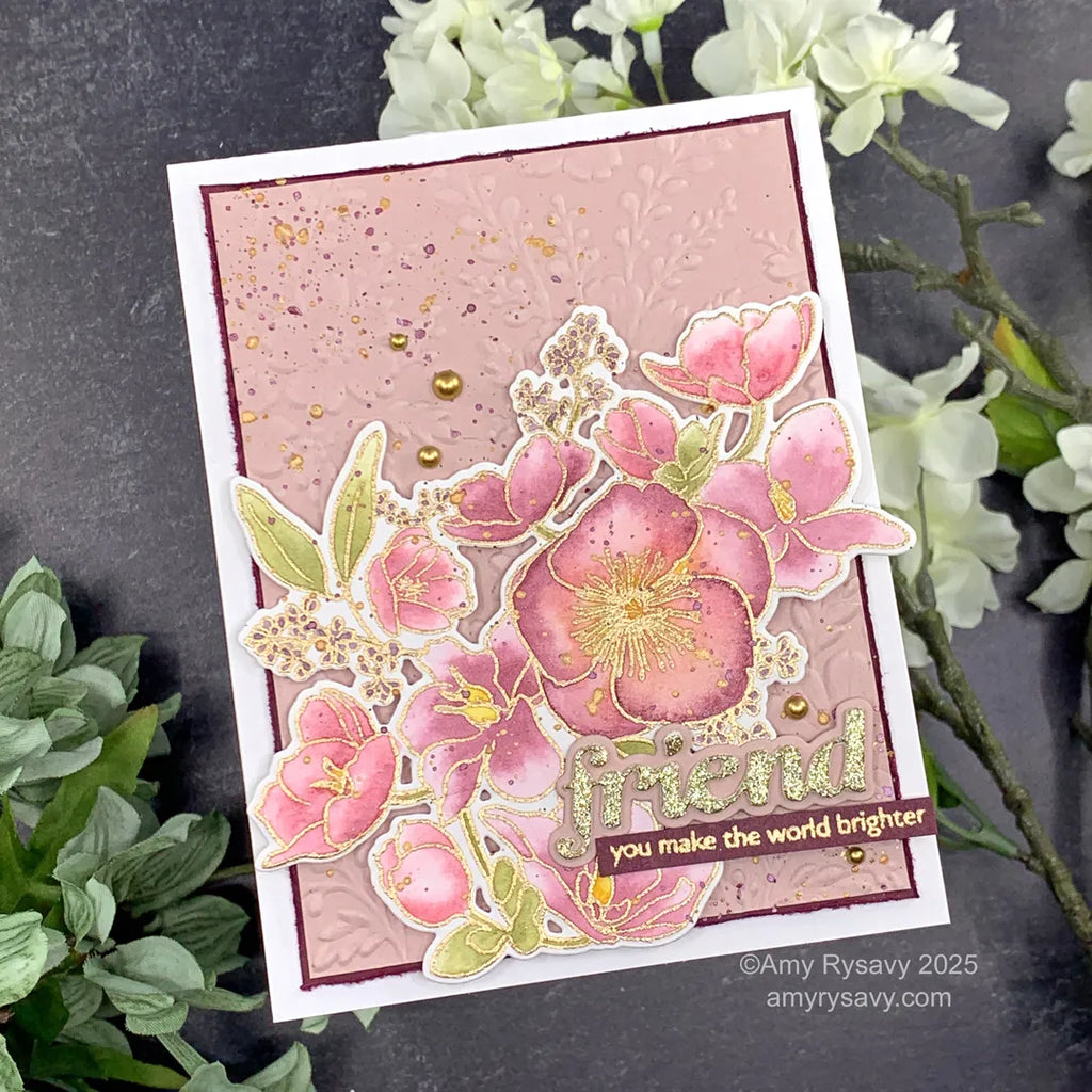 Altenew Build-A-Garden Hellebore Haven Set alt11130bn friend | color-code:ALT01
