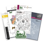 Altenew Build-A-Garden Hellebore Haven and Add-on Embossing Folder Set