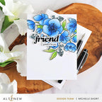 Altenew Build-A-Garden Hellebore Haven and Add-on Embossing Folder Set friend