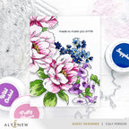 Altenew Build-A-Garden Joy in Bloom Add-On Dies alt11644 make you smile card