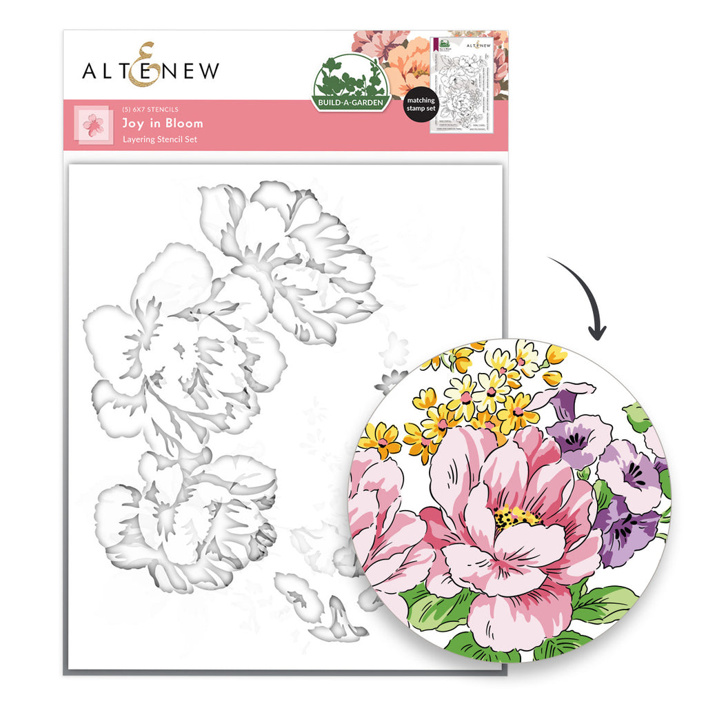 Altenew Build-A-Garden Joy in Bloom and Add-on Die Set product image 2