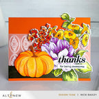 Altenew Build-A-Garden Joy in Bloom and Add-on Die Set thanks for being awesome card