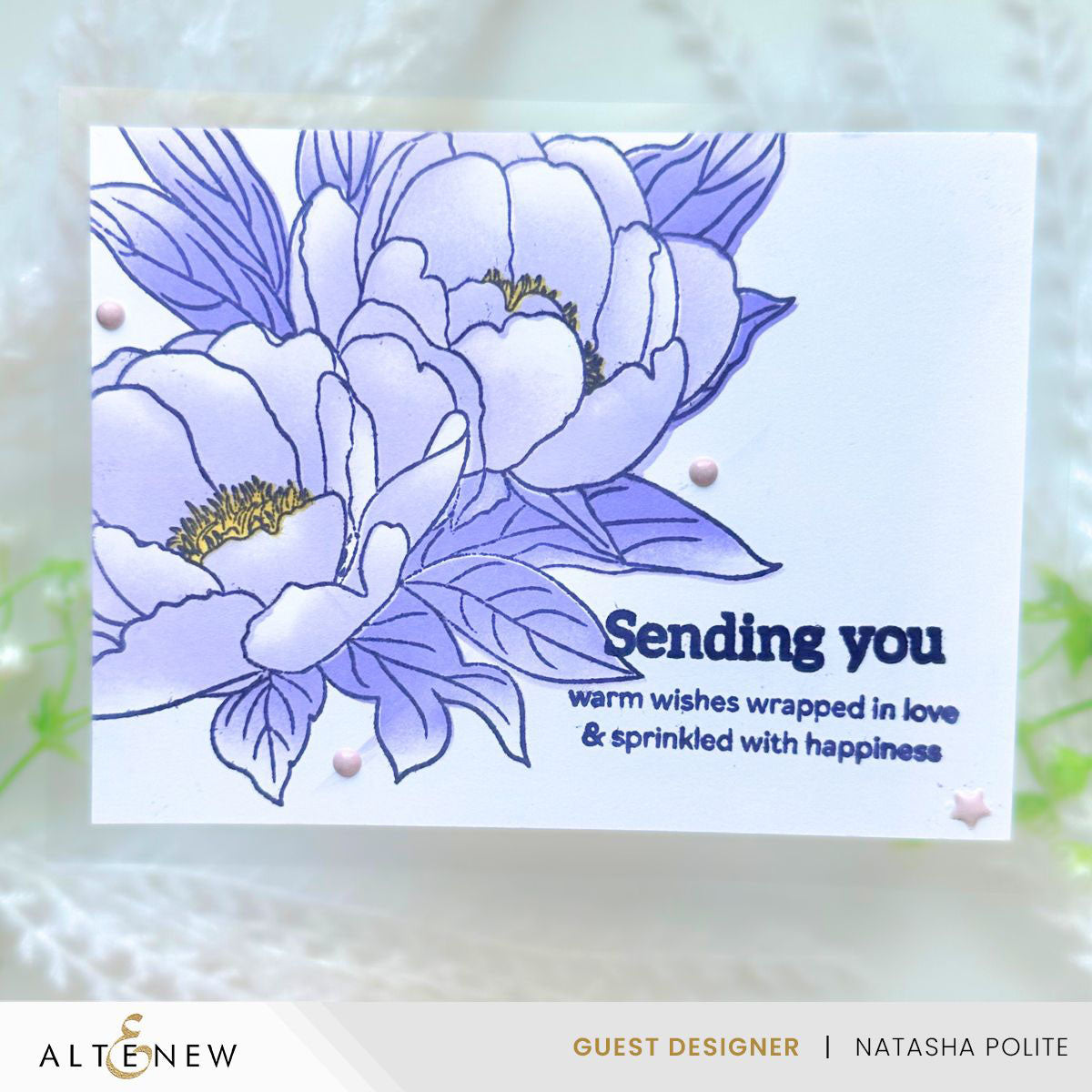 Altenew Build-A-Garden Lovely Rose Peony Set alt10290bn