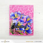 Altenew Build-A-Garden Peruvian Lily Set alt10686bn pink