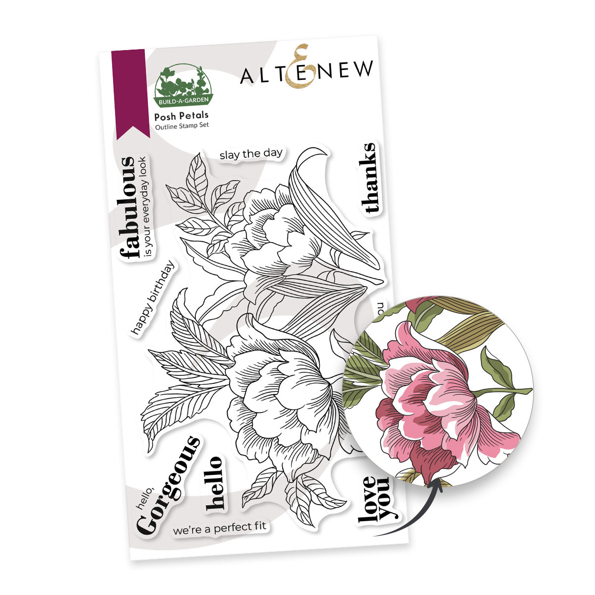 Altenew Build-A-Garden Posh Petals alt11254bn image 1