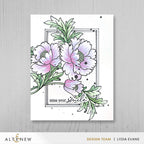Altenew Build-A-Garden Scripted in Bloom Set alt11235bn miss your smile