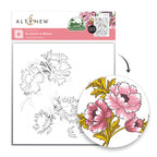 Altenew Build-A-Garden Scripted in Bloom and Add-on Die Set image 2