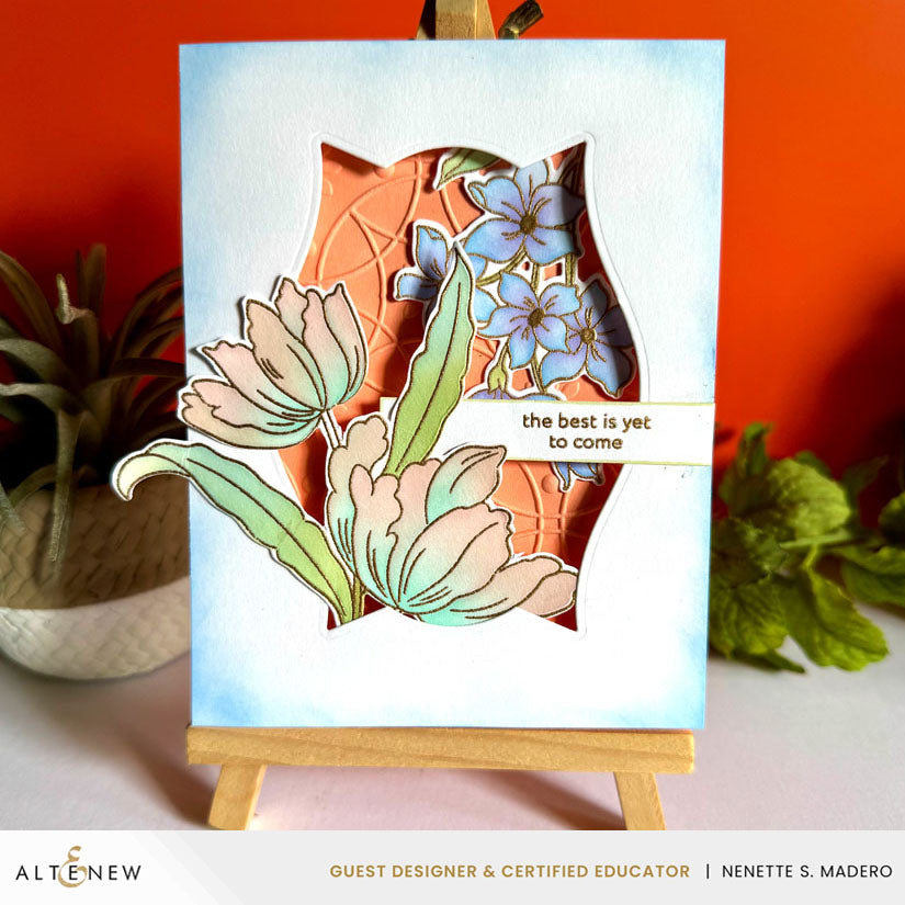 Altenew Build-A-Garden Serene Blooms Set alt11020bn cut out