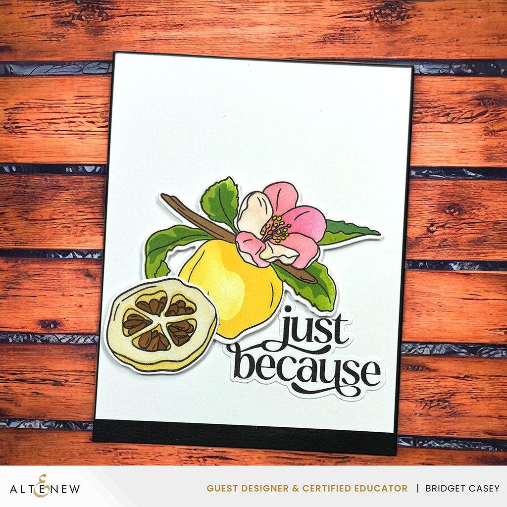 Altenew Build A Garden Flowering Quince Add On Dies alt10653 because