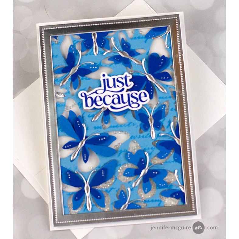 Altenew Build A Garden Flowering Quince Set alt10652bn just because card jennifer mcguire
