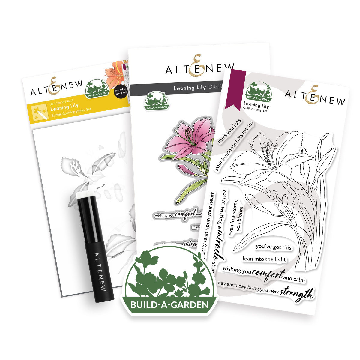 Altenew Build A Garden Leaning Lily Set alt11345bn