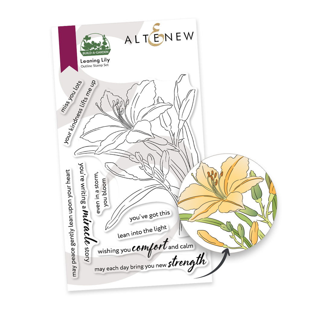 Altenew Build A Garden Leaning Lily Set alt11345bn image 1