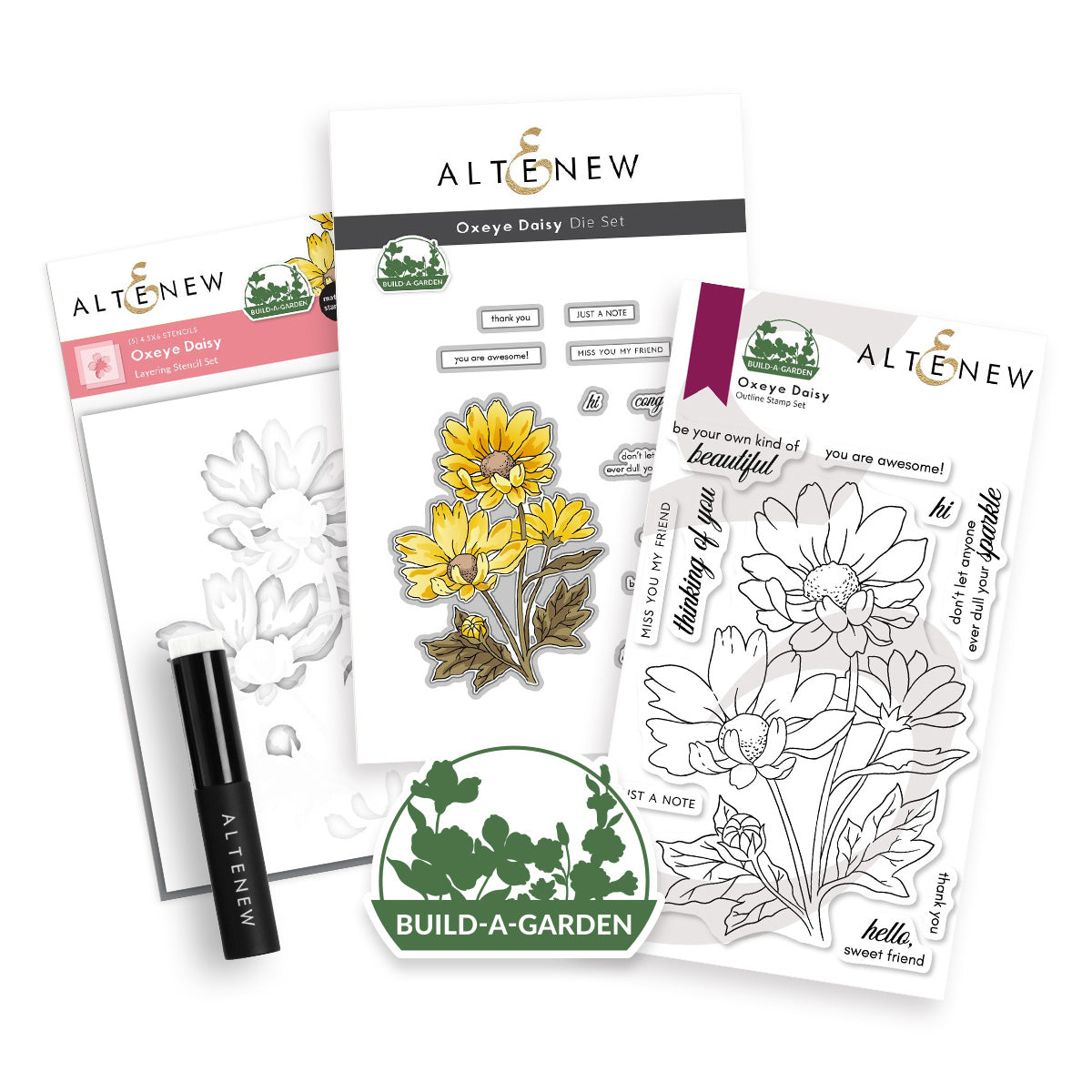 Altenew Build A Garden Oxeye Daisy Set alt10744bn