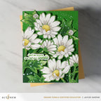 Altenew Build A Garden Oxeye Daisy Set alt10744bn white