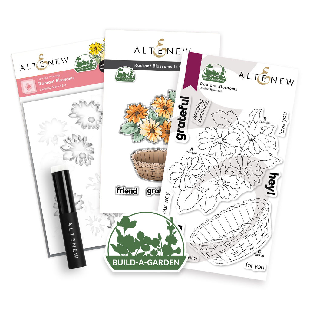 Altenew Build A Garden Radiant Blossoms alt10858bn