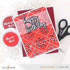Altenew Burnt Red Fresh Dye Ink Pad alt8273 happy birthday